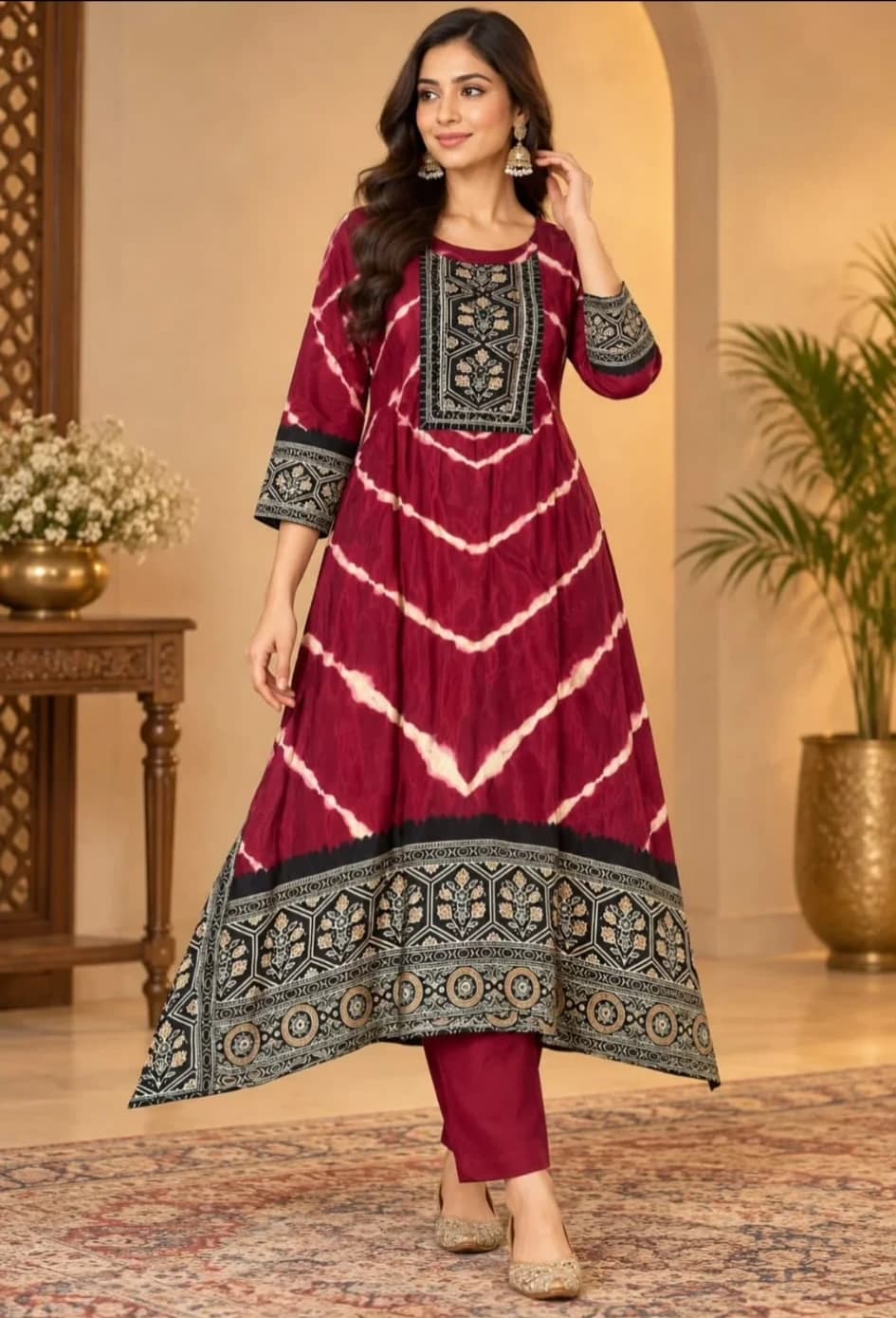 Pure Baji silk cord set